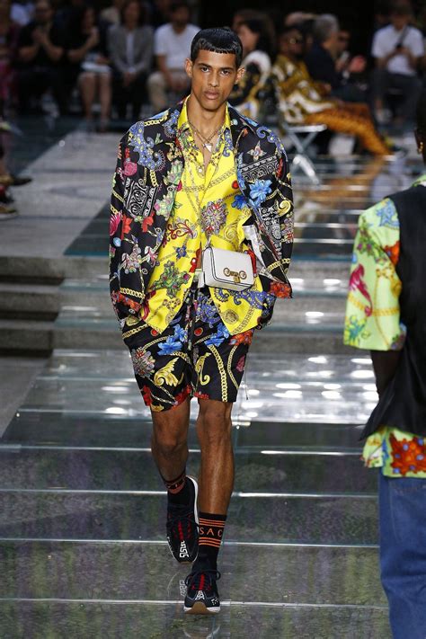 Versace Spring Summer 2019. Milan Menswear